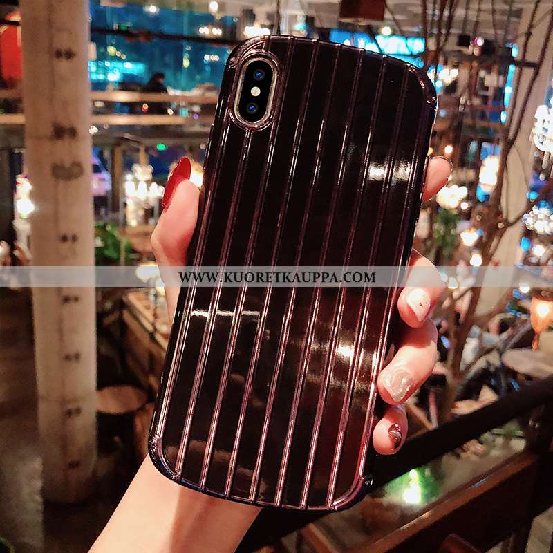 Kuori iPhone X, Kuoret iPhone X, Kotelo iPhone X Suuntaus Pehmeä Neste Vihreä Pinnoitus