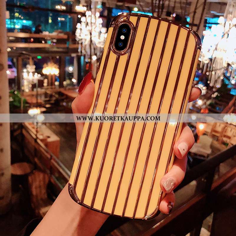 Kuori iPhone X, Kuoret iPhone X, Kotelo iPhone X Suuntaus Pehmeä Neste Vihreä Pinnoitus