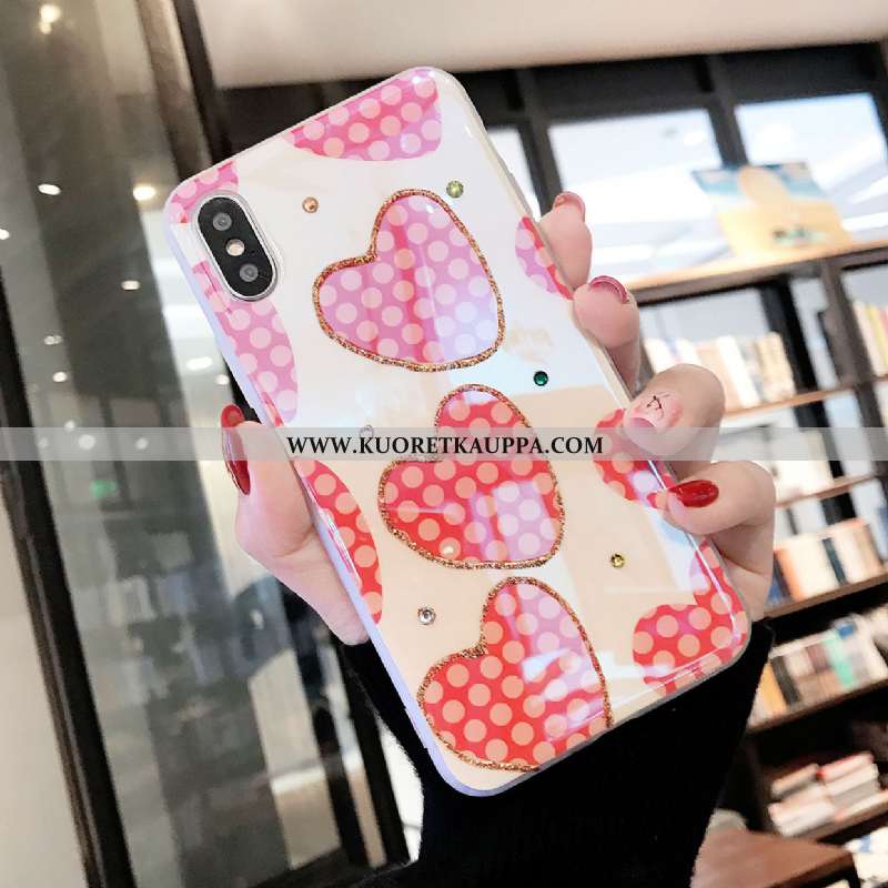 Kuori iPhone X, Kuoret iPhone X, Kotelo iPhone X Suuntaus Ultra Jauhe Pinkki