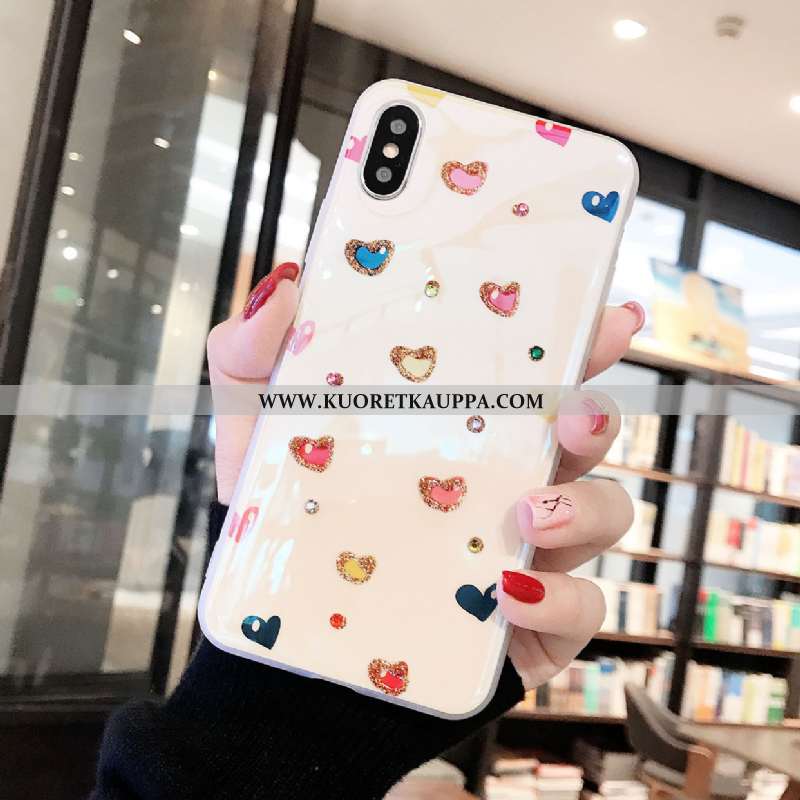 Kuori iPhone X, Kuoret iPhone X, Kotelo iPhone X Suuntaus Ultra Jauhe Pinkki