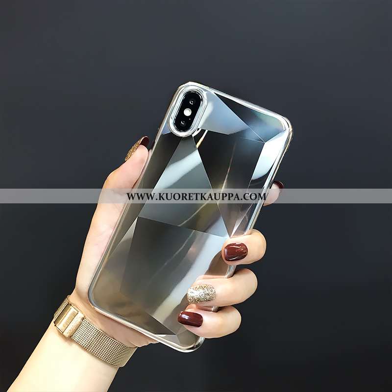 Kuori iPhone X, Kuoret iPhone X, Kotelo iPhone X Tila Ylellisyys Punainen Pehmeä Neste