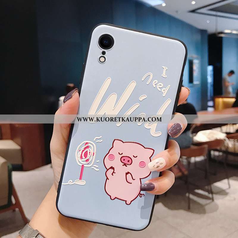 Kuori iPhone Xr, Kuoret iPhone Xr, Kotelo iPhone Xr Ihana Ultra Valo Sarjakuva All Inclusive Pinkki