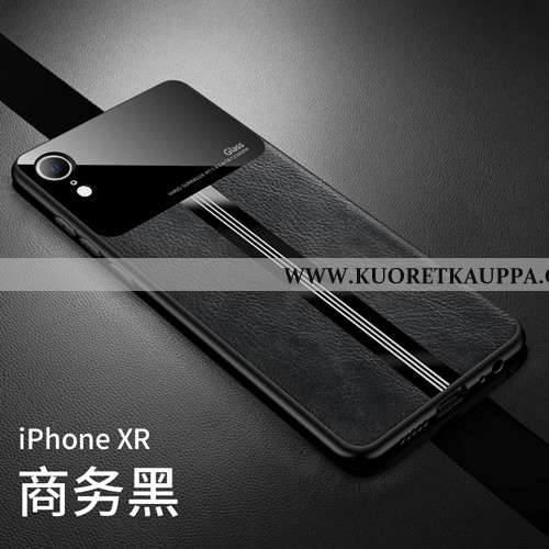 Kuori iPhone Xr, Kuoret iPhone Xr, Kotelo iPhone Xr Läpinäkyvä Pesty Suede Suojaus Kova Vihreä Turko