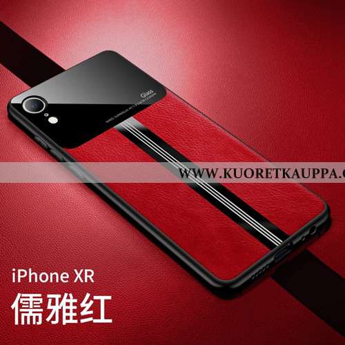 Kuori iPhone Xr, Kuoret iPhone Xr, Kotelo iPhone Xr Läpinäkyvä Pesty Suede Suojaus Kova Vihreä Turko