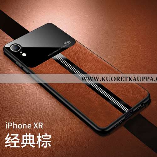 Kuori iPhone Xr, Kuoret iPhone Xr, Kotelo iPhone Xr Läpinäkyvä Pesty Suede Suojaus Kova Vihreä Turko