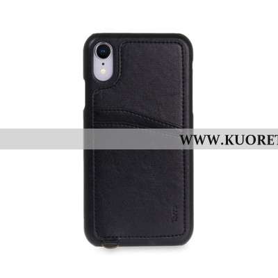 Kuori iPhone Xr, Kuoret iPhone Xr, Kotelo iPhone Xr Nahka Nahkakuori Puhelimen Ruskea