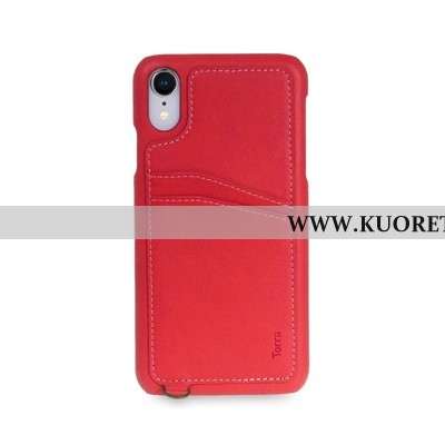 Kuori iPhone Xr, Kuoret iPhone Xr, Kotelo iPhone Xr Nahka Nahkakuori Puhelimen Ruskea