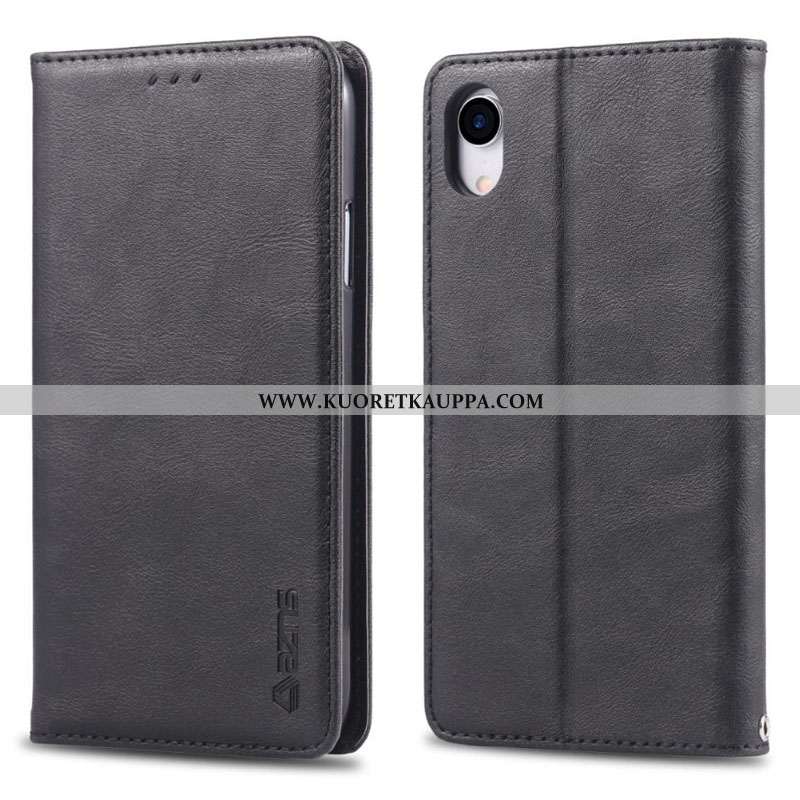 Kuori iPhone Xr, Kuoret iPhone Xr, Kotelo iPhone Xr Nahkakuori Pehmeä Neste All Inclusive Kortti Sim