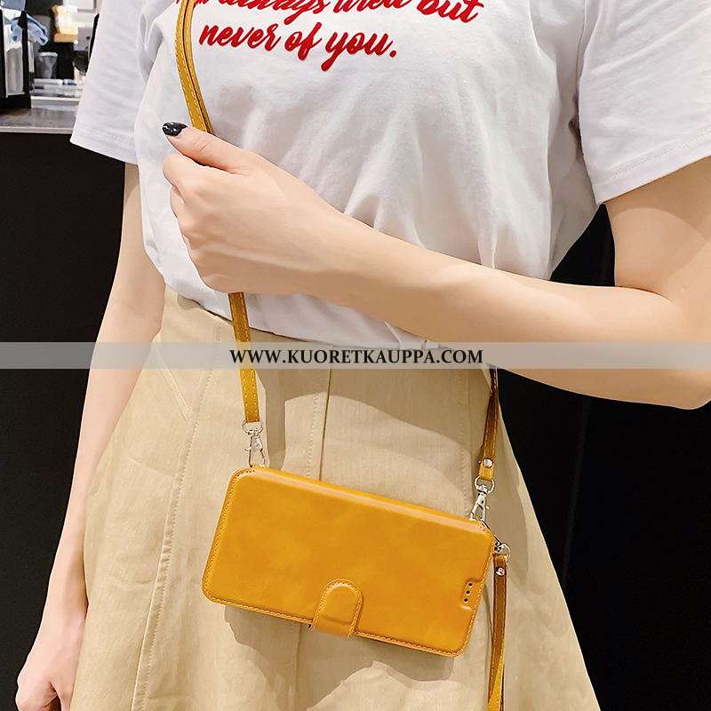 Kuori iPhone Xr, Kuoret iPhone Xr, Kotelo iPhone Xr Nahkakuori Ripustettavat Koristeet Murtumaton Si