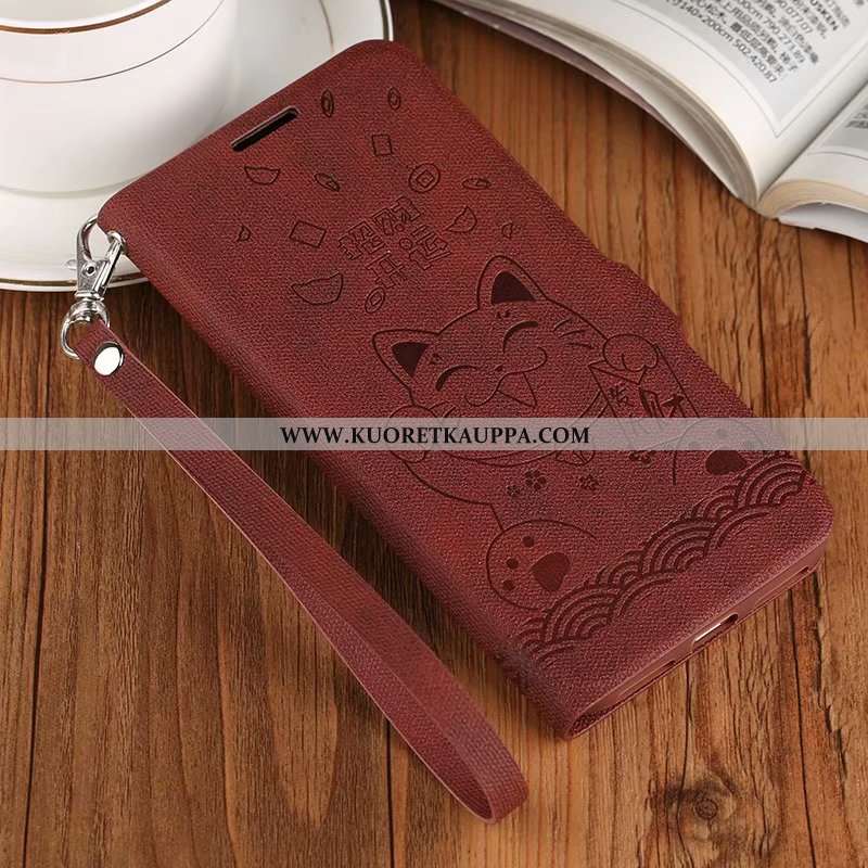 Kuori iPhone Xr, Kuoret iPhone Xr, Kotelo iPhone Xr Nahkakuori Silikoni Puhelimen Harmaa