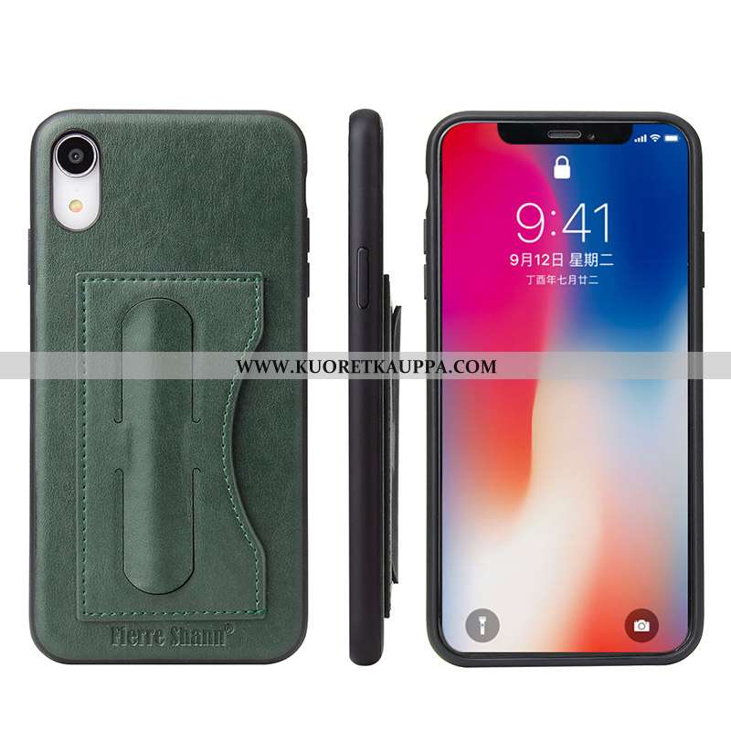 Kuori iPhone Xr, Kuoret iPhone Xr, Kotelo iPhone Xr Nahkakuori Suojaus All Inclusive Murtumaton Turk