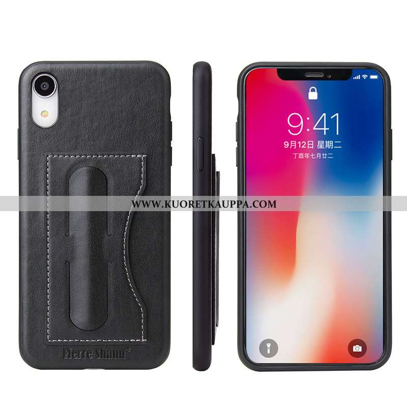Kuori iPhone Xr, Kuoret iPhone Xr, Kotelo iPhone Xr Nahkakuori Suojaus All Inclusive Murtumaton Turk
