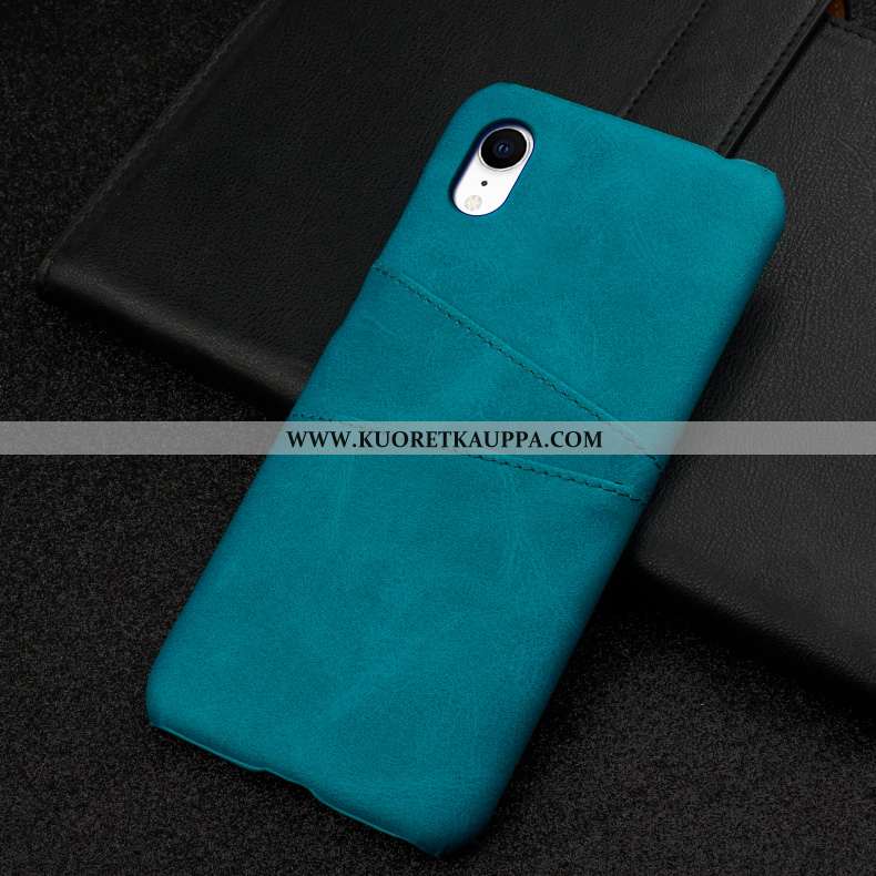 Kuori iPhone Xr, Kuoret iPhone Xr, Kotelo iPhone Xr Nahkakuori Tila Puhelimen Karkaisu Murtumaton Tu