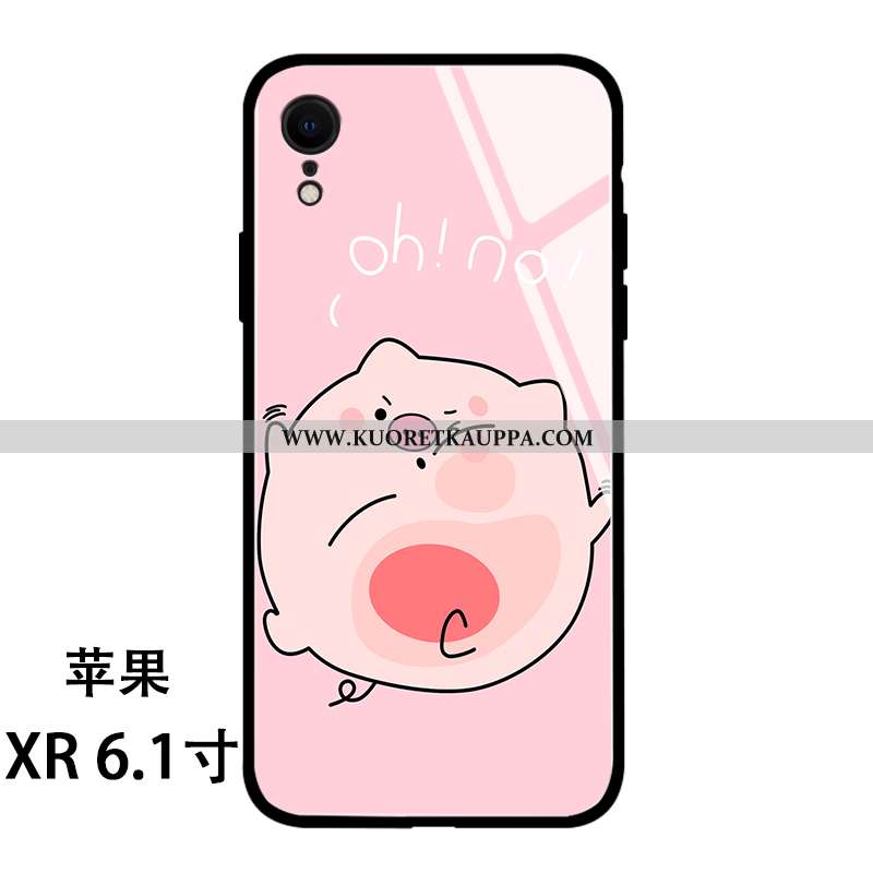 Kuori iPhone Xr, Kuoret iPhone Xr, Kotelo iPhone Xr Persoonallisuus Luova Sarjakuva Rakastunut Peili