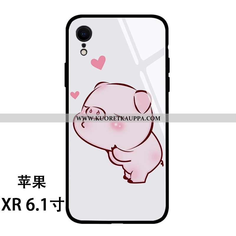 Kuori iPhone Xr, Kuoret iPhone Xr, Kotelo iPhone Xr Persoonallisuus Luova Sarjakuva Rakastunut Peili