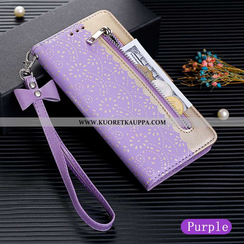 Kuori iPhone Xr, Kuoret iPhone Xr, Kotelo iPhone Xr Persoonallisuus Luova Vetoketju Ripustettavat Ko