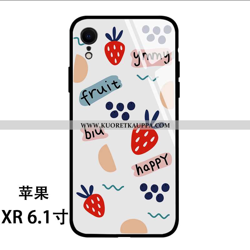 Kuori iPhone Xr, Kuoret iPhone Xr, Kotelo iPhone Xr Silikoni Lasi Rakastunut Valkoinen Kustannukset