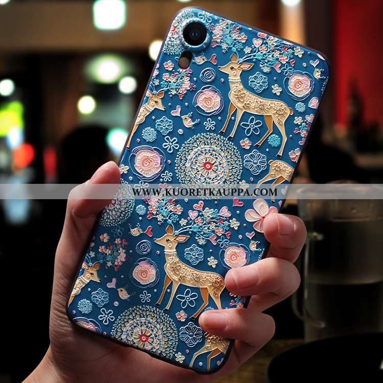 Kuori iPhone Xr, Kuoret iPhone Xr, Kotelo iPhone Xr Ultra Pehmeä Neste Puhelimen Ripustettavat Koris