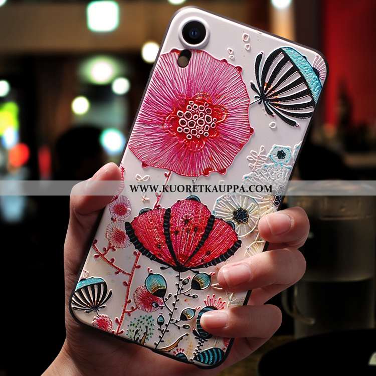 Kuori iPhone Xr, Kuoret iPhone Xr, Kotelo iPhone Xr Ultra Pehmeä Neste Puhelimen Ripustettavat Koris