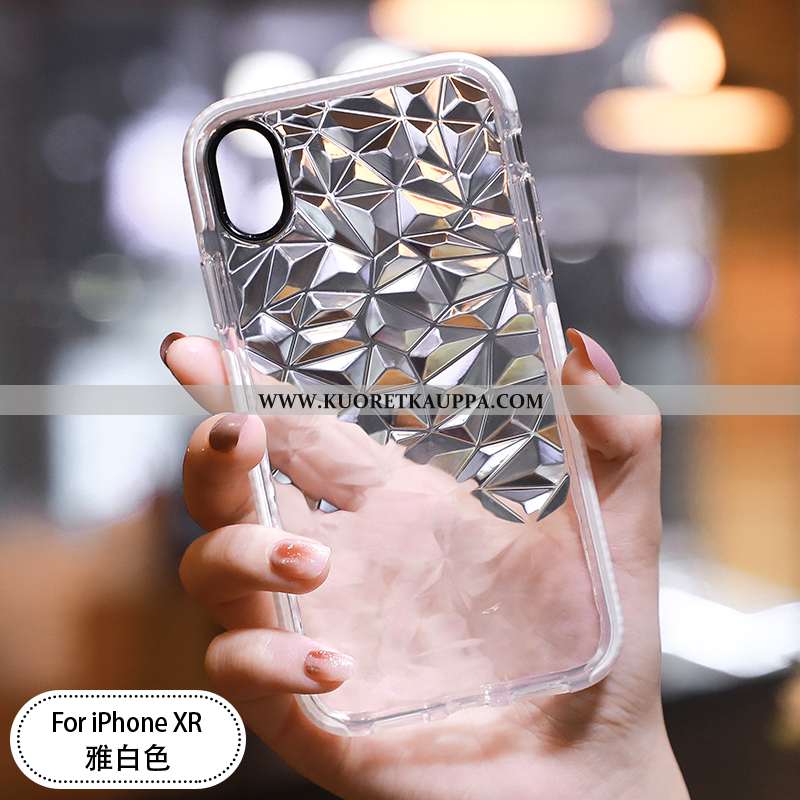 Kuori iPhone Xr, Kuoret iPhone Xr, Kotelo iPhone Xr Ultra Pehmeä Neste Suojaus Puhelimen Silikoni Va