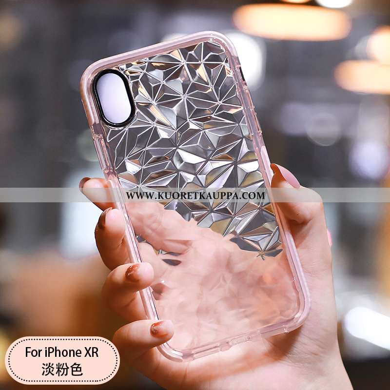 Kuori iPhone Xr, Kuoret iPhone Xr, Kotelo iPhone Xr Ultra Pehmeä Neste Suojaus Puhelimen Silikoni Va