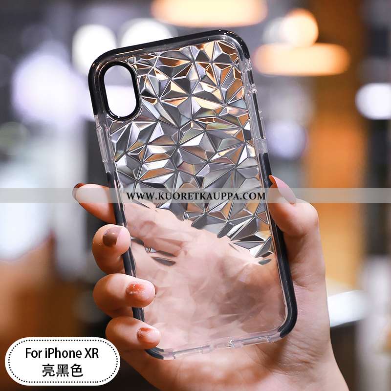 Kuori iPhone Xr, Kuoret iPhone Xr, Kotelo iPhone Xr Ultra Pehmeä Neste Suojaus Puhelimen Silikoni Va