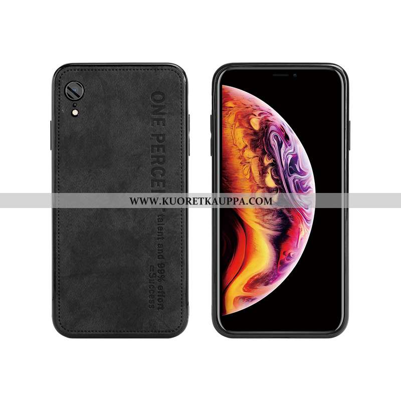 Kuori iPhone Xr, Kuoret iPhone Xr, Kotelo iPhone Xr Valo Silikoni Keltainen Puhelimen Nahkakuori Kel