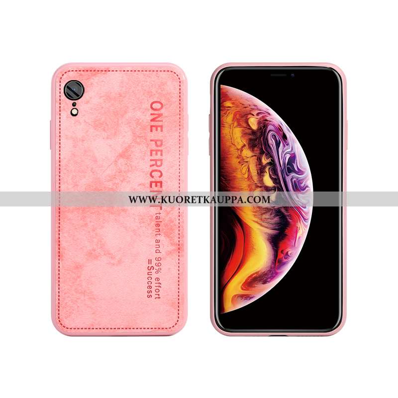 Kuori iPhone Xr, Kuoret iPhone Xr, Kotelo iPhone Xr Valo Silikoni Keltainen Puhelimen Nahkakuori Kel