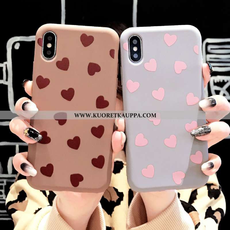 Kuori iPhone Xs, Kuoret iPhone Xs, Kotelo iPhone Xs Luova Suuntaus Uusi Rakastunut Yksinkertainen Si