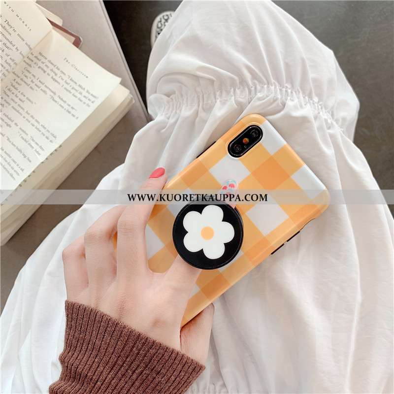 Kuori iPhone Xs, Kuoret iPhone Xs, Kotelo iPhone Xs Pehmeä Neste Silikoni Murtumaton Suojaus Pinkki