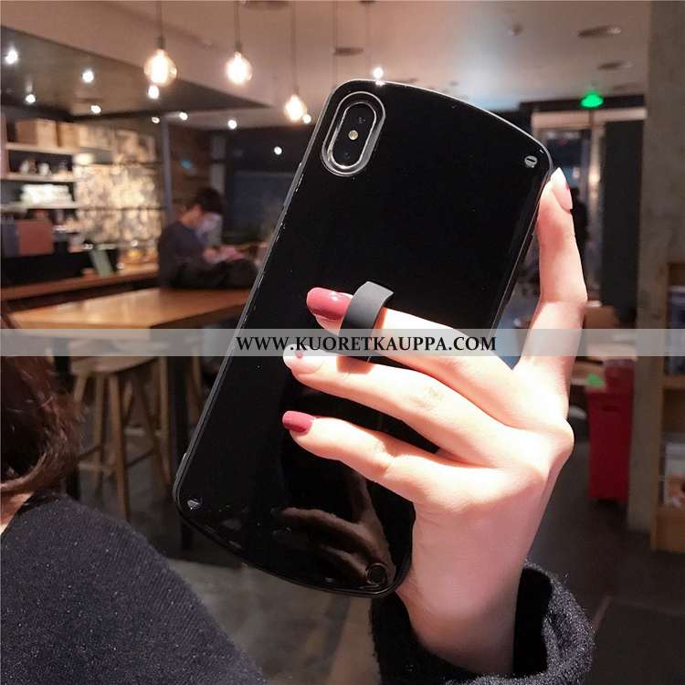 Kuori iPhone Xs, Kuoret iPhone Xs, Kotelo iPhone Xs Pehmeä Neste Uusi Murtumaton Punainen