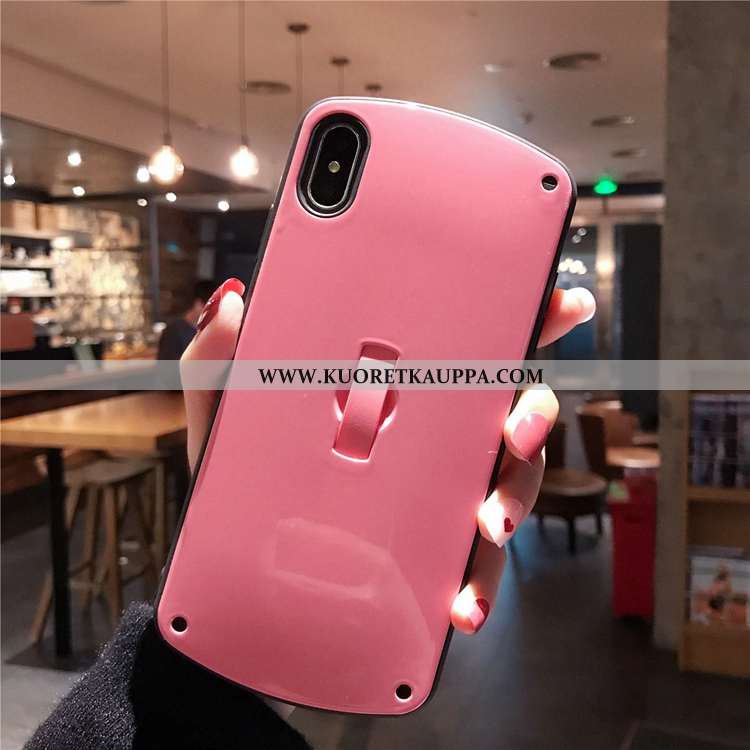 Kuori iPhone Xs, Kuoret iPhone Xs, Kotelo iPhone Xs Pehmeä Neste Uusi Murtumaton Punainen