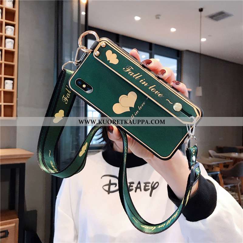 Kuori iPhone Xs, Kuoret iPhone Xs, Kotelo iPhone Xs Pehmeä Neste Valo Ripustettavat Koristeet Net Re