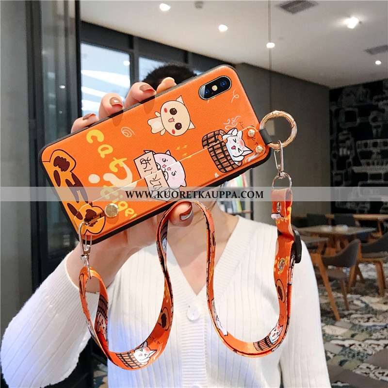 Kuori iPhone Xs, Kuoret iPhone Xs, Kotelo iPhone Xs Pehmeä Neste Valo Ripustettavat Koristeet Net Re