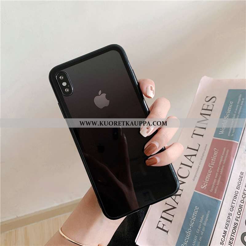 Kuori iPhone Xs, Kuoret iPhone Xs, Kotelo iPhone Xs Persoonallisuus Luova Silikoni Net Red Oranssi