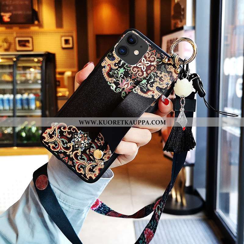 Kuori iPhone Xs, Kuoret iPhone Xs, Kotelo iPhone Xs Silikoni Suuntaus Ylellisyys Musta Mustat