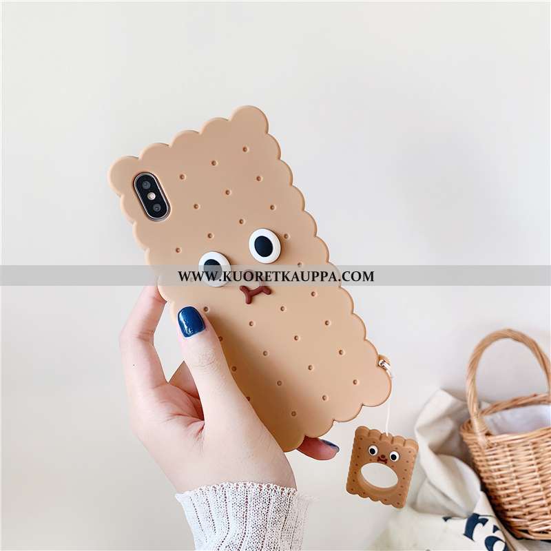 Kuori iPhone Xs, Kuoret iPhone Xs, Kotelo iPhone Xs Suojaus Ripustettavat Koristeet Puhelimen Persoo