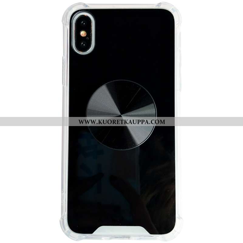 Kuori iPhone Xs, Kuoret iPhone Xs, Kotelo iPhone Xs Suuntaus Puhelimen Tuki Peili Mustat