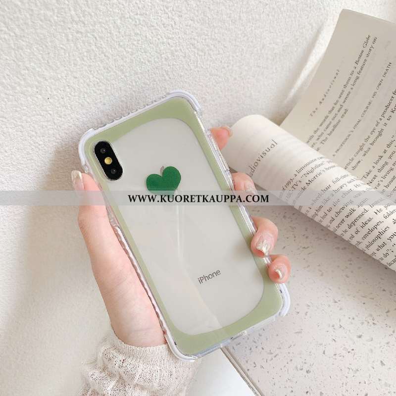 Kuori iPhone Xs, Kuoret iPhone Xs, Kotelo iPhone Xs Suuntaus Silikoni Punainen Murtumaton All Inclus