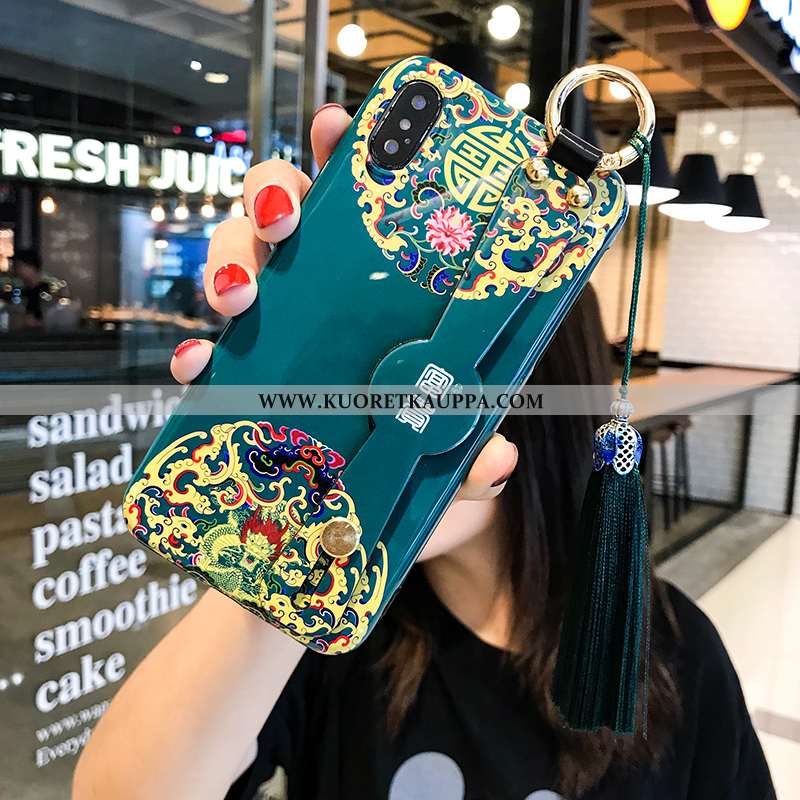 Kuori iPhone Xs, Kuoret iPhone Xs, Kotelo iPhone Xs Tuki Puhelimen Sininen Nuoret All Inclusive