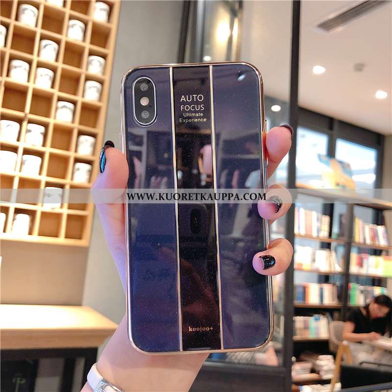 Kuori iPhone Xs, Kuoret iPhone Xs, Kotelo iPhone Xs Ultra Pehmeä Neste Puhelimen All Inclusive Pinkk