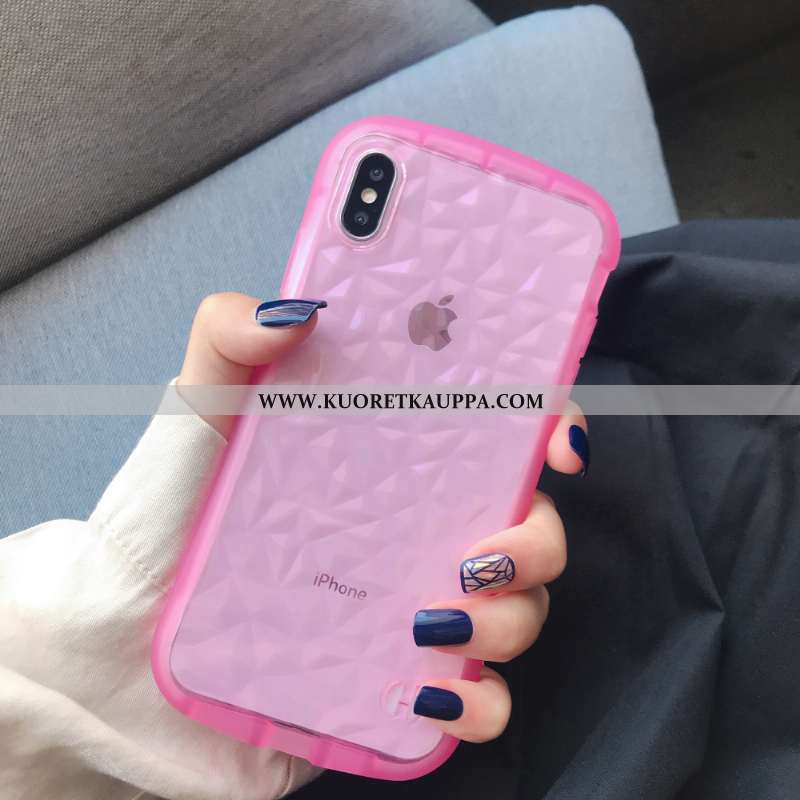 Kuori iPhone Xs, Kuoret iPhone Xs, Kotelo iPhone Xs Ylellisyys Persoonallisuus Valkoinen Puhelimen T