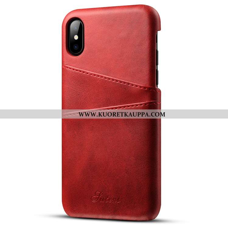Kuori iPhone Xs Max, Kuoret iPhone Xs Max, Kotelo iPhone Xs Max Kukkakuvio Pehmeä Neste Salkku Kortt