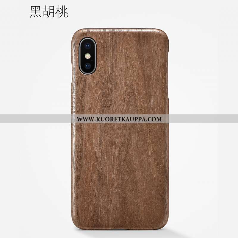 Kuori iPhone Xs Max, Kuoret iPhone Xs Max, Kotelo iPhone Xs Max Kukkakuvio Puu Murtumaton Valo Ruske