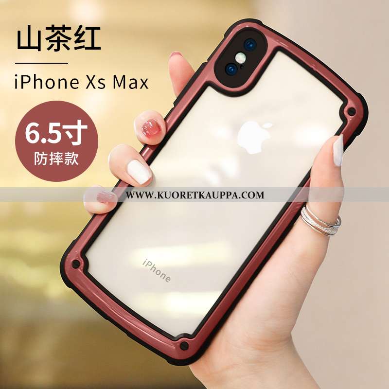 Kuori iPhone Xs Max, Kuoret iPhone Xs Max, Kotelo iPhone Xs Max Luova Ihana Pehmeä Neste Silikoni Pi