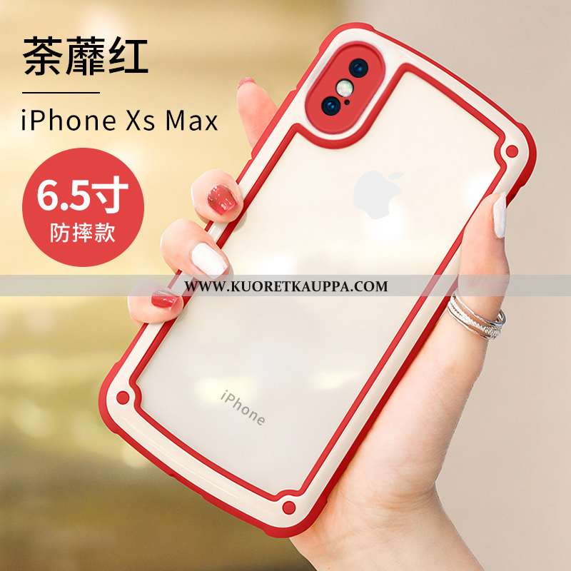 Kuori iPhone Xs Max, Kuoret iPhone Xs Max, Kotelo iPhone Xs Max Luova Ihana Pehmeä Neste Silikoni Pi