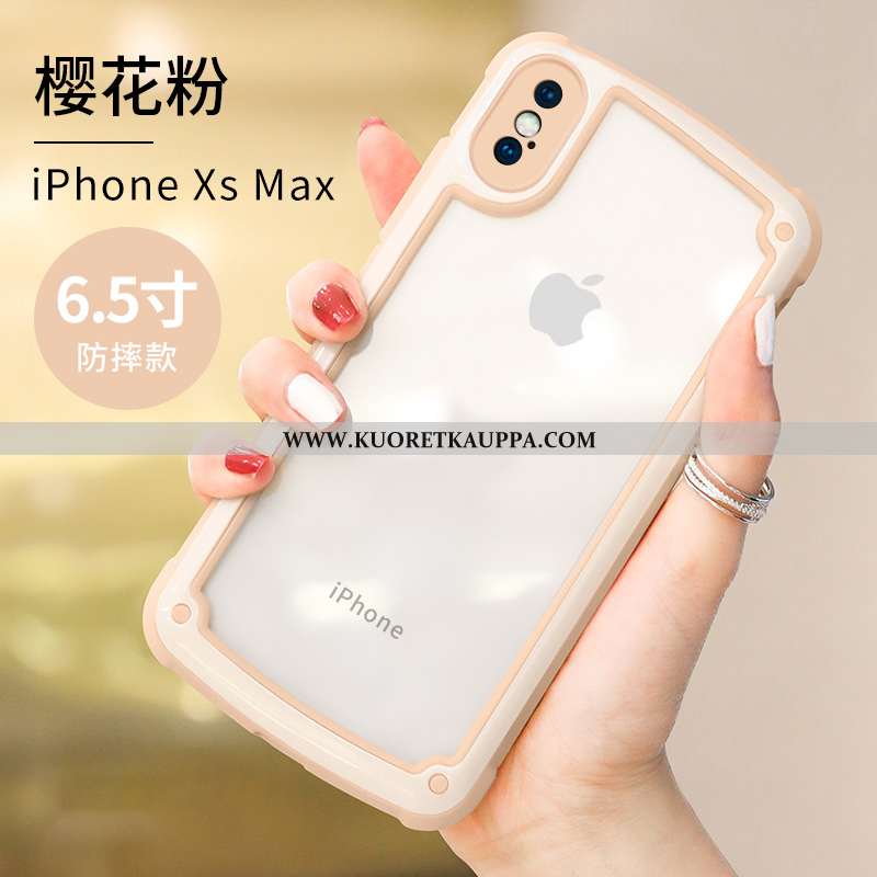 Kuori iPhone Xs Max, Kuoret iPhone Xs Max, Kotelo iPhone Xs Max Luova Ihana Pehmeä Neste Silikoni Pi