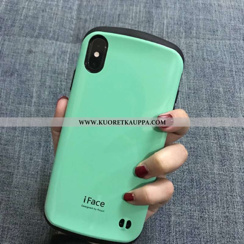 Kuori iPhone Xs Max, Kuoret iPhone Xs Max, Kotelo iPhone Xs Max Murtumaton Musta Puhelimen All Inclu