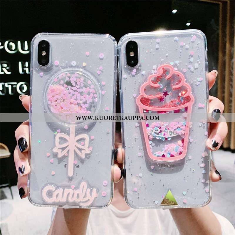 Kuori iPhone Xs Max, Kuoret iPhone Xs Max, Kotelo iPhone Xs Max Pehmeä Neste Läpinäkyvä Puhelimen Va