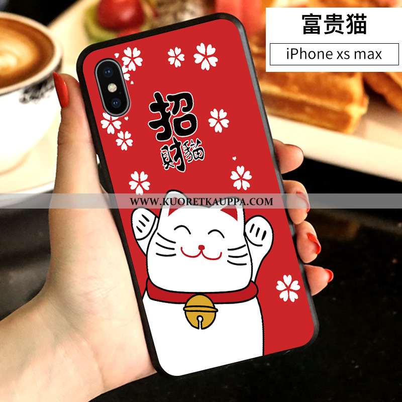 Kuori iPhone Xs Max, Kuoret iPhone Xs Max, Kotelo iPhone Xs Max Persoonallisuus Luova Murtumaton Val